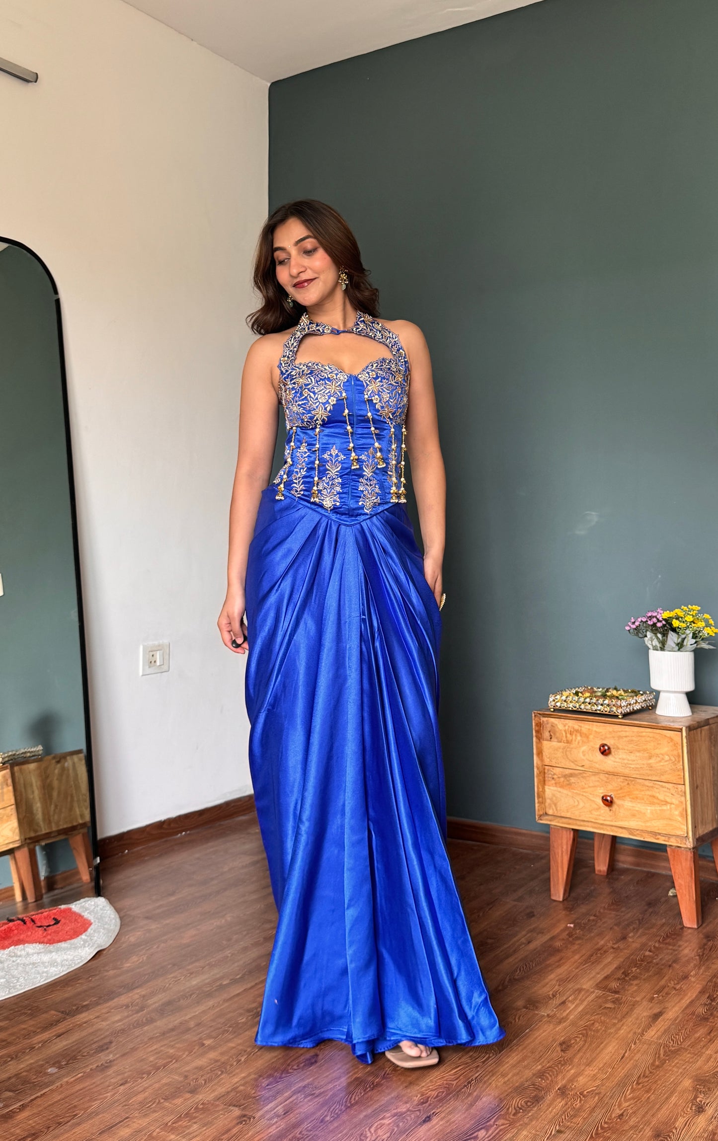 Neelambara Drape Set