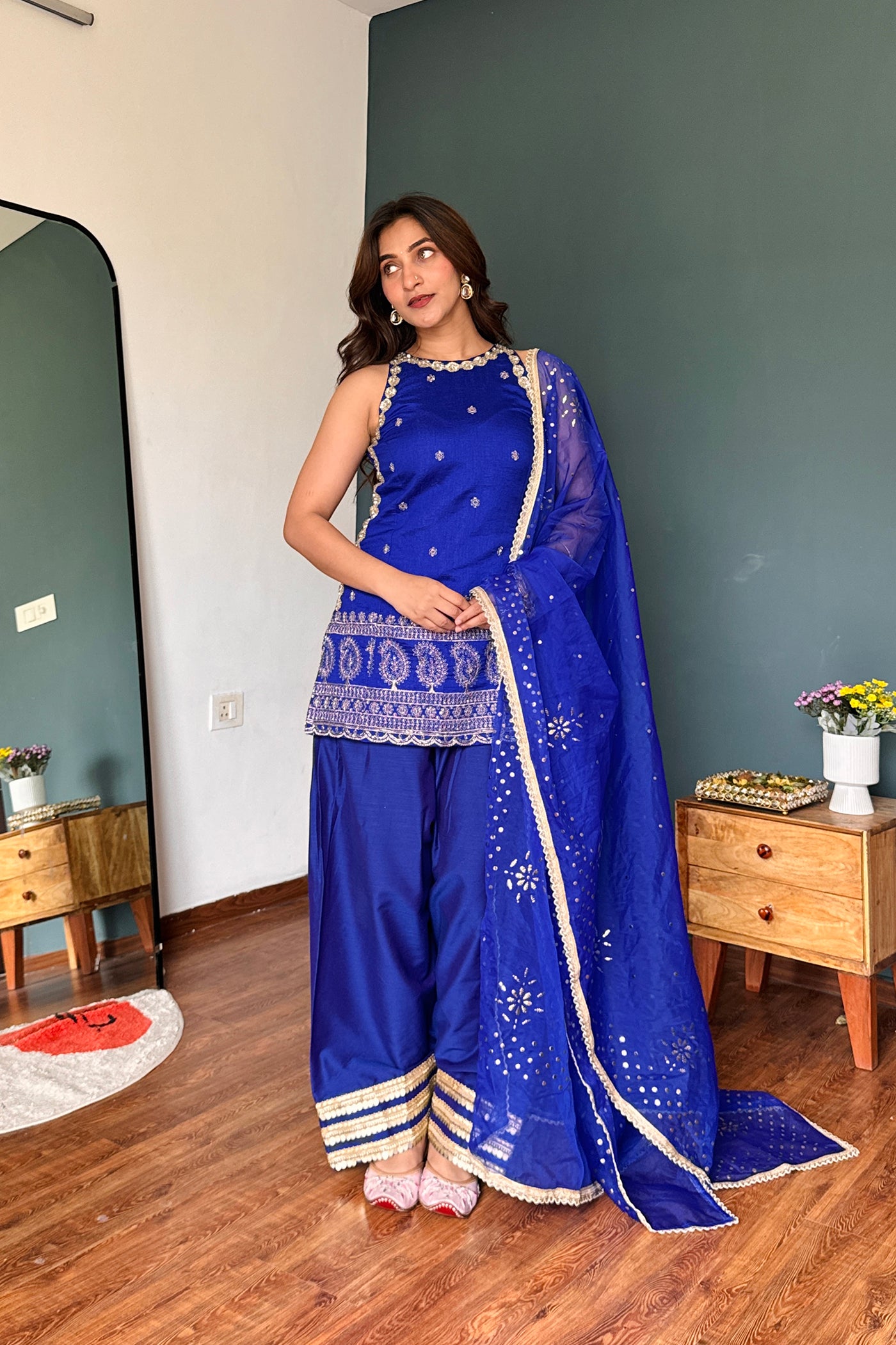 Electric Empress Farshi Salwar Set