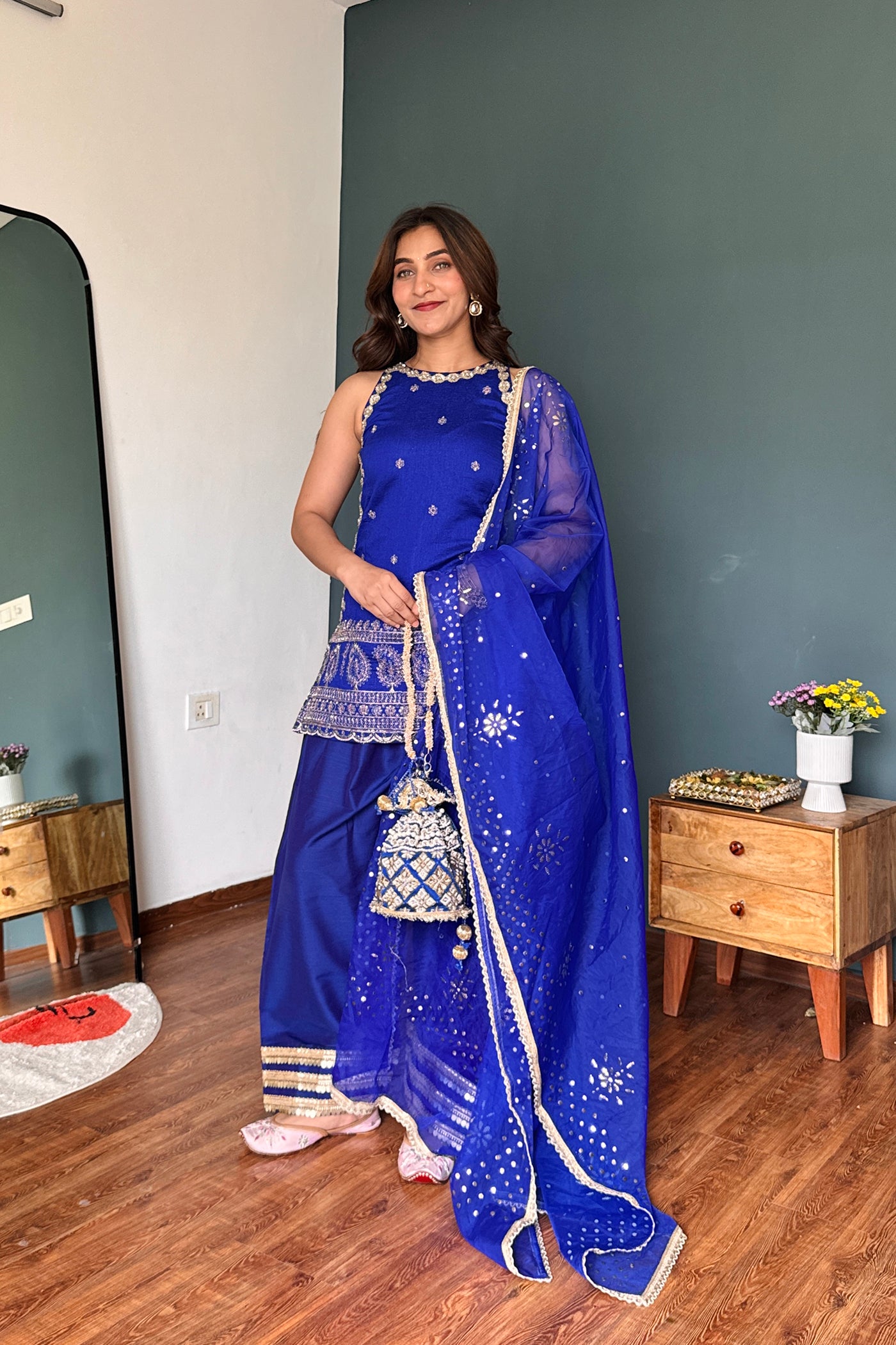Electric Empress Farshi Salwar Set