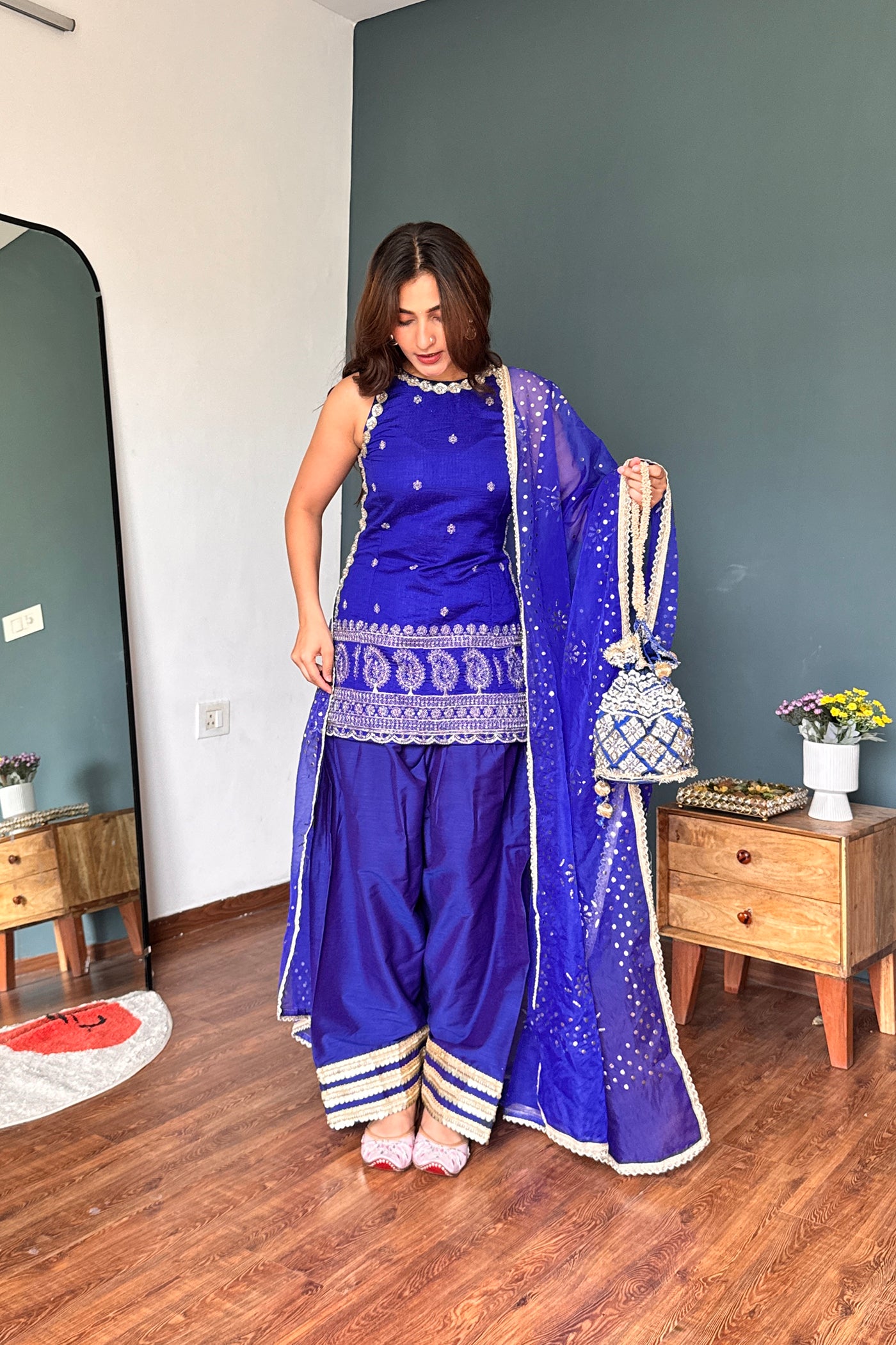 Electric Empress Farshi Salwar Set