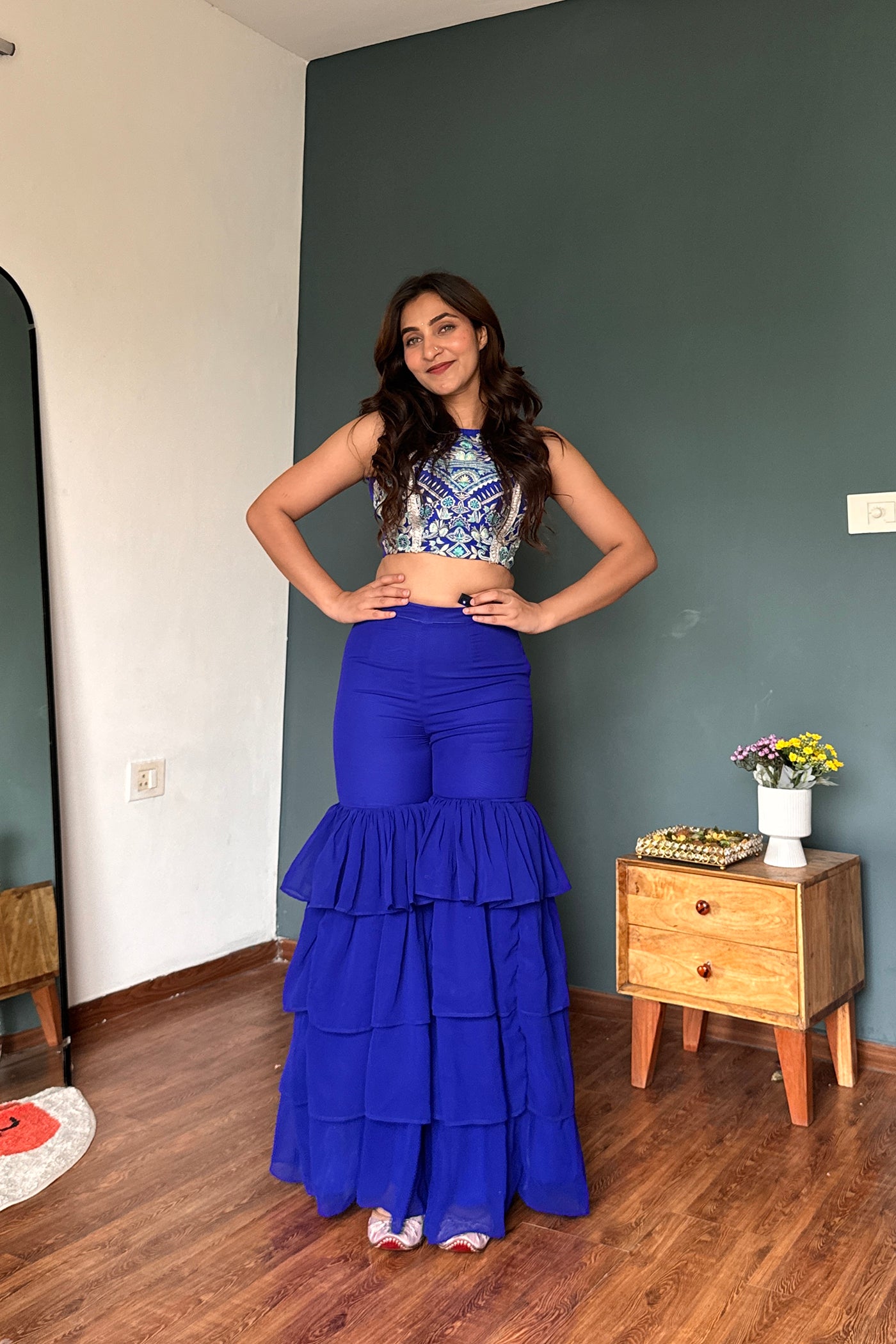 Neel Kashish Sharara Set
