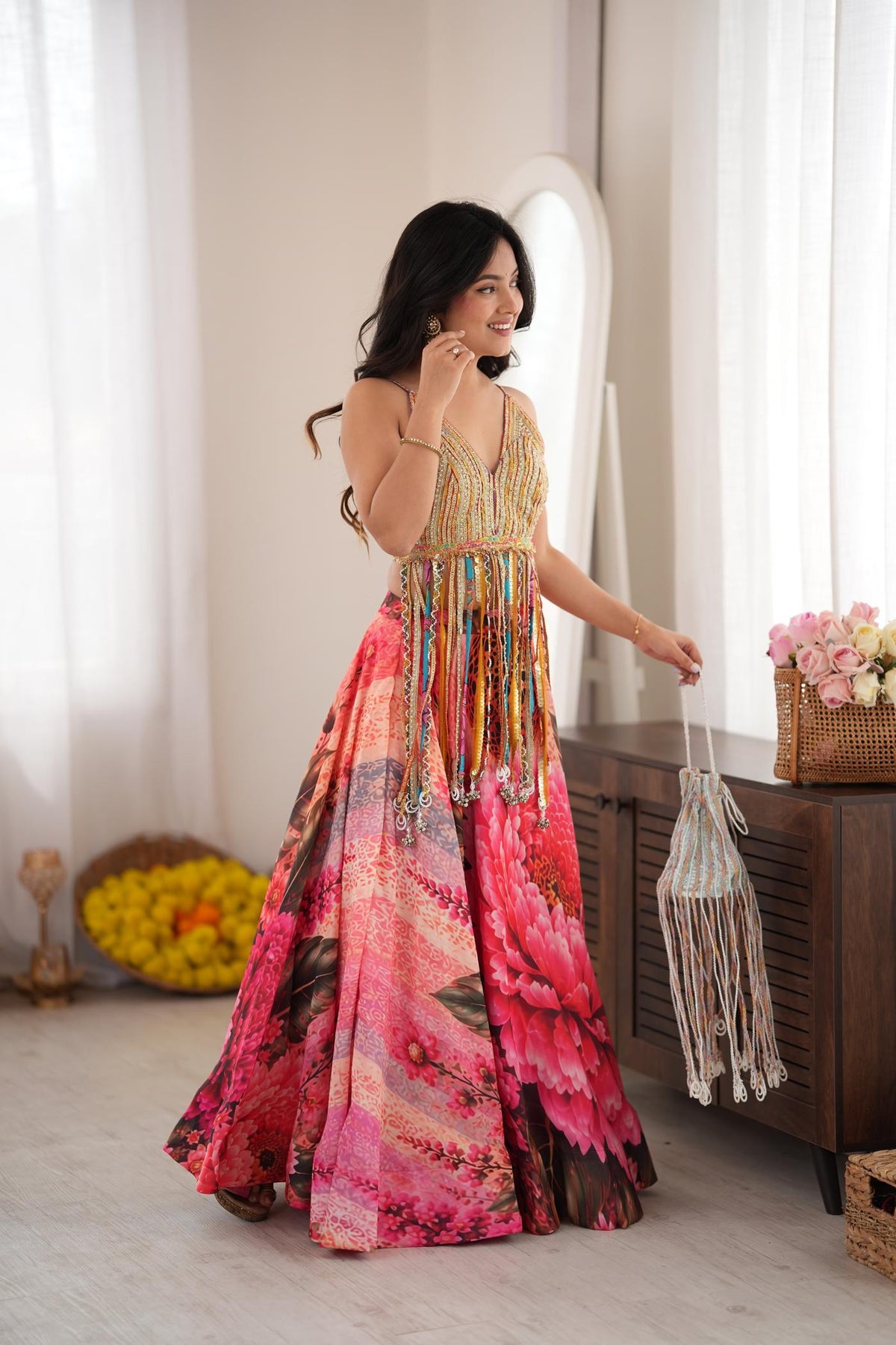 Phoolon Ka Fitoor Flare Lehenga Set