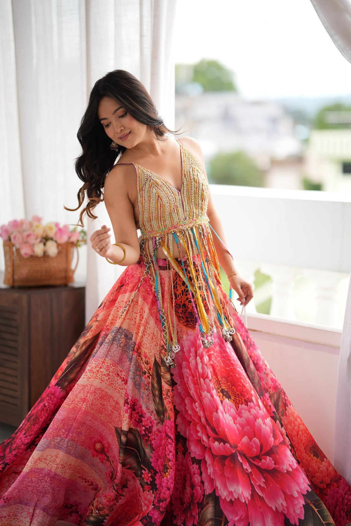 Phoolon Ka Fitoor Flare Lehenga Set