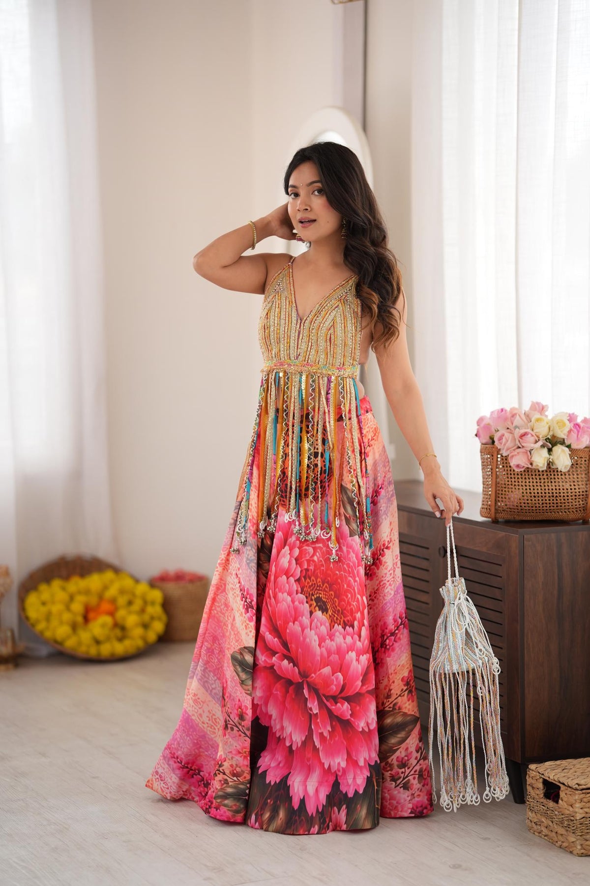 Phoolon Ka Fitoor Flare Lehenga Set