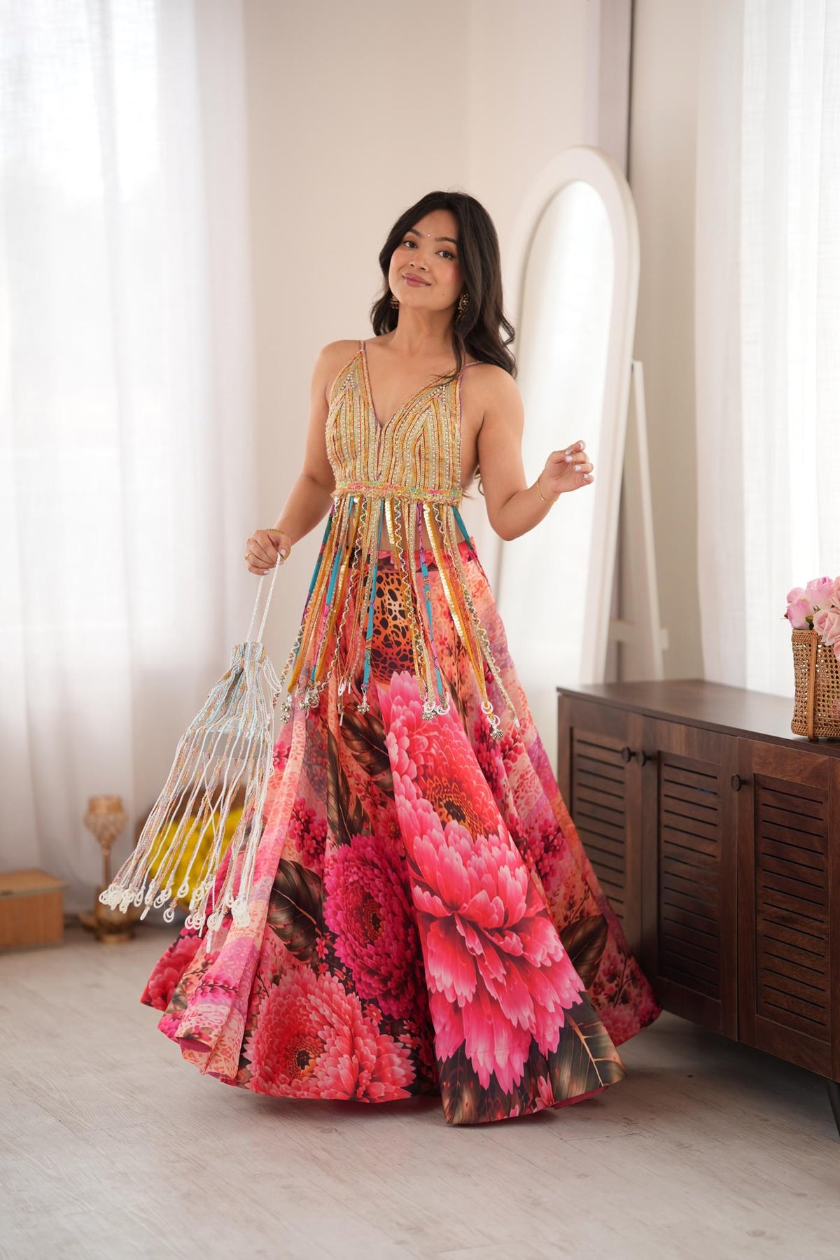 Phoolon Ka Fitoor Flare Lehenga Set