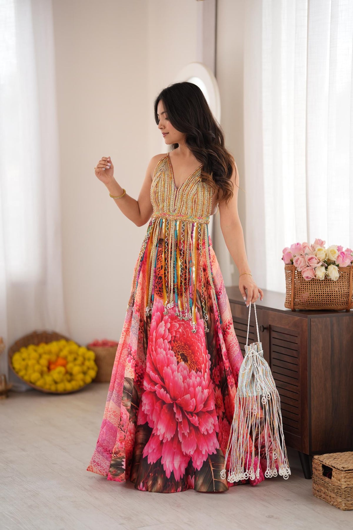 Phoolon Ka Fitoor Flare Lehenga Set