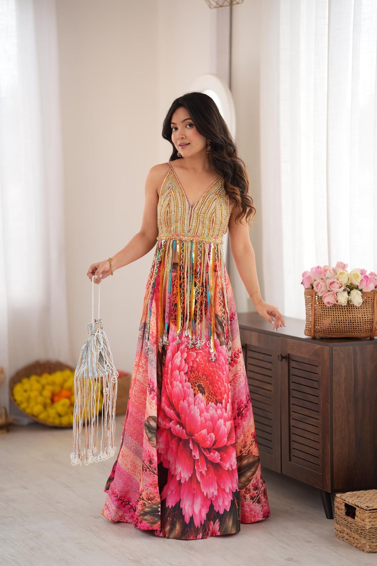 Phoolon Ka Fitoor Flare Lehenga Set