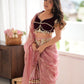 Gulabi Tashan & Tevar Saree Set