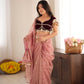 Gulabi Tashan & Tevar Saree Set