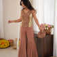 Dusty Rose Gulabi Gupshup Flare Set