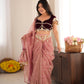 Gulabi Tashan & Tevar Saree Set