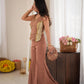 Dusty Rose Gulabi Gupshup Flare Set