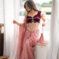 Gulabi Tashan & Tevar Saree Set