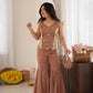 Dusty Rose Gulabi Gupshup Flare Set