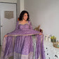Lavanya Lilac Anarkali Set