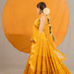 Opulent Granola Kanch Mirror Lehenga Choli with Dupatta