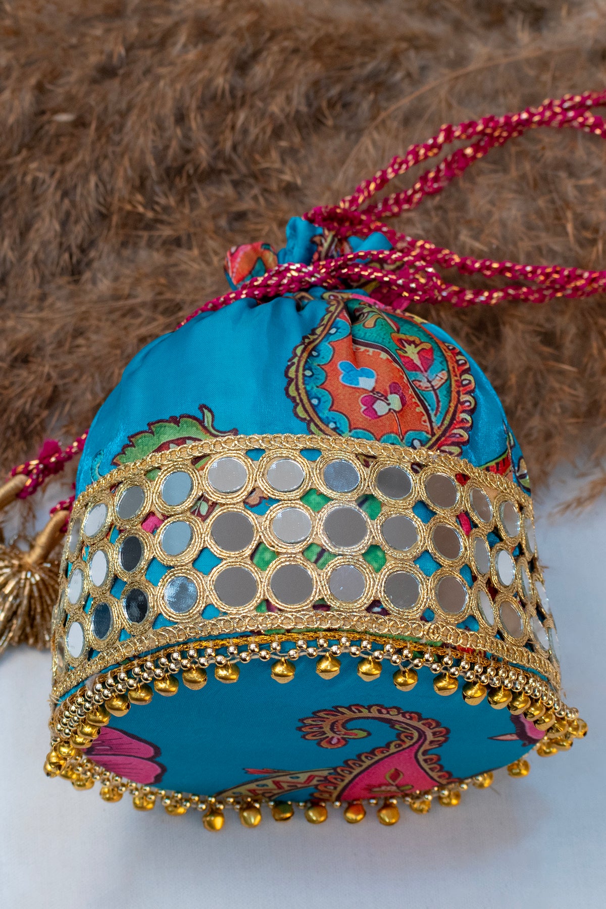Gulabo Mirror Potli