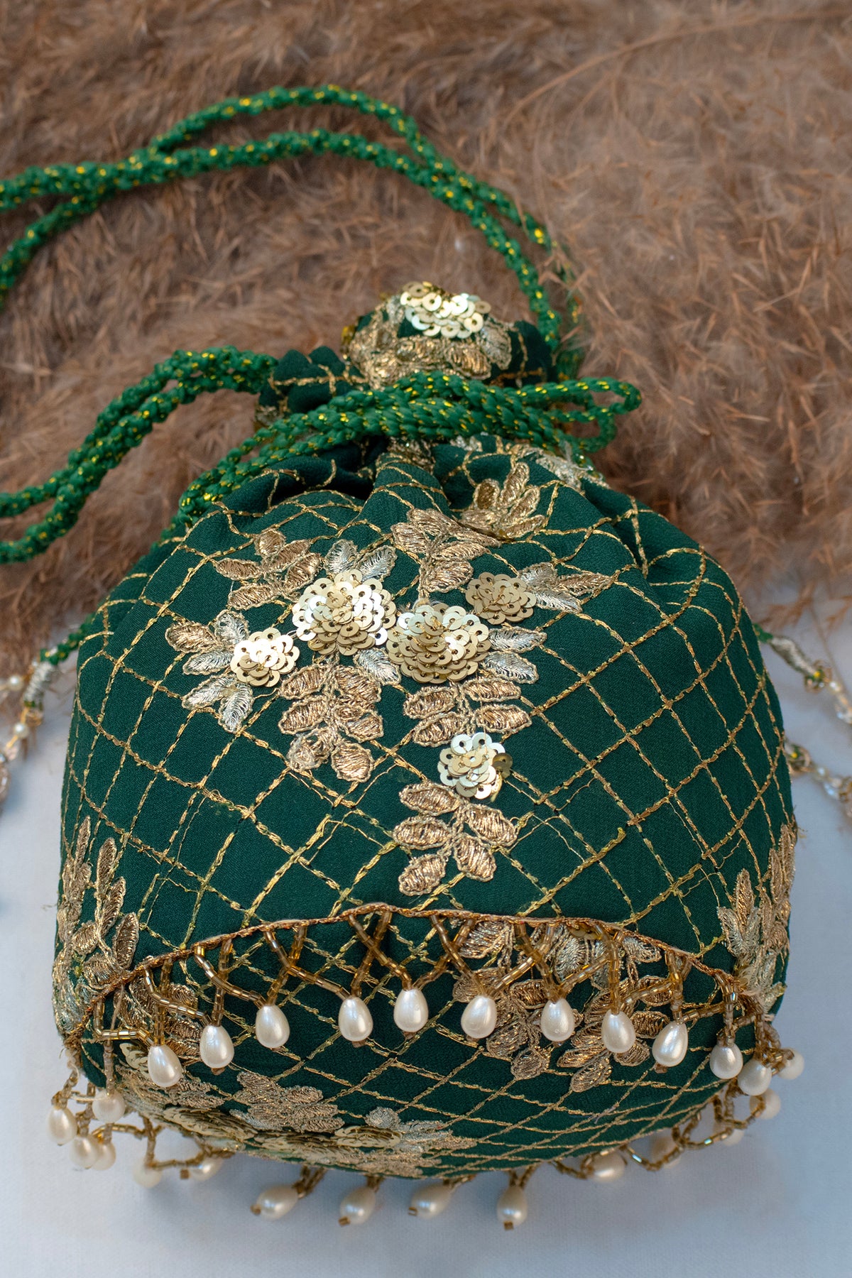Green With Envy Potli