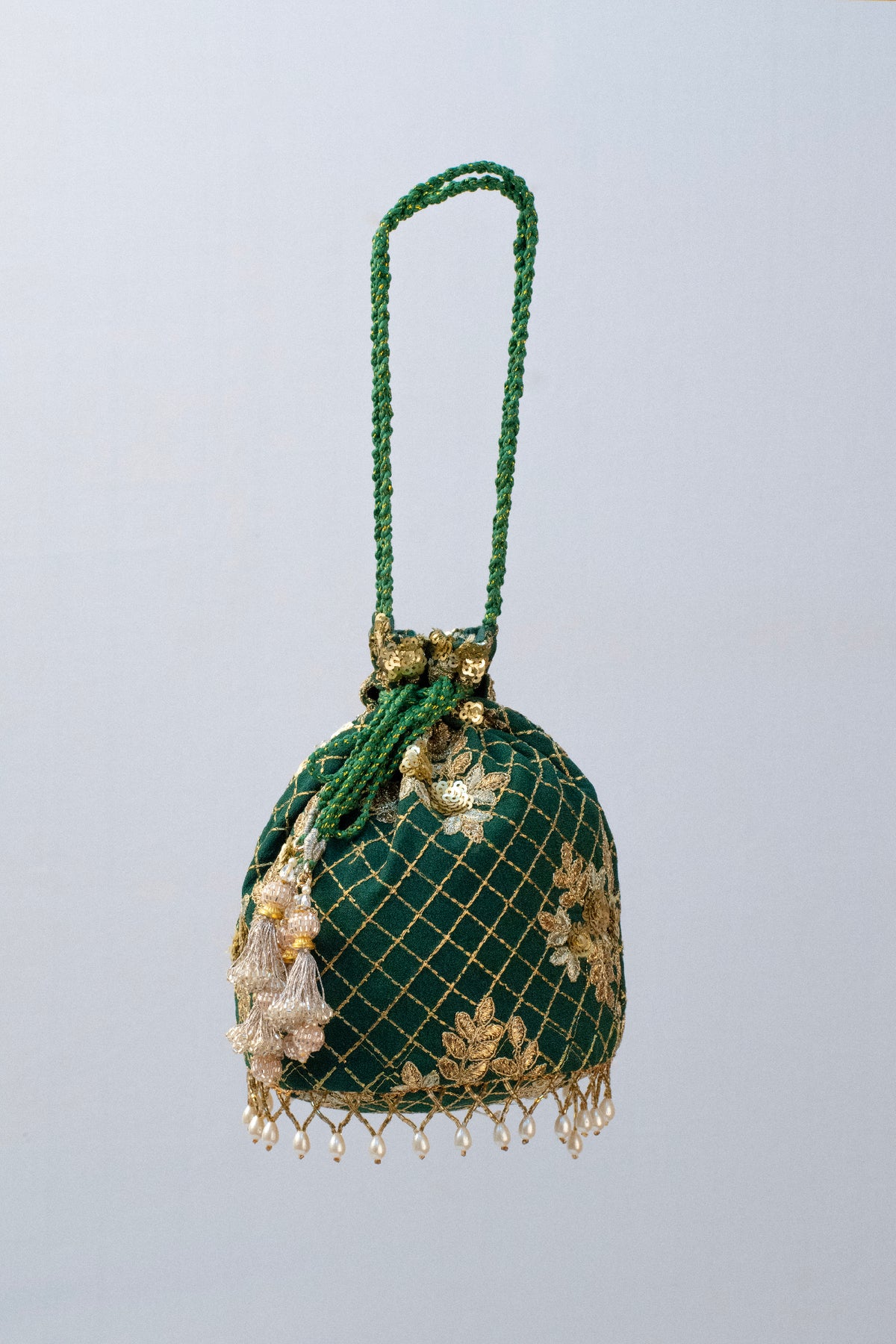 Green With Envy Potli
