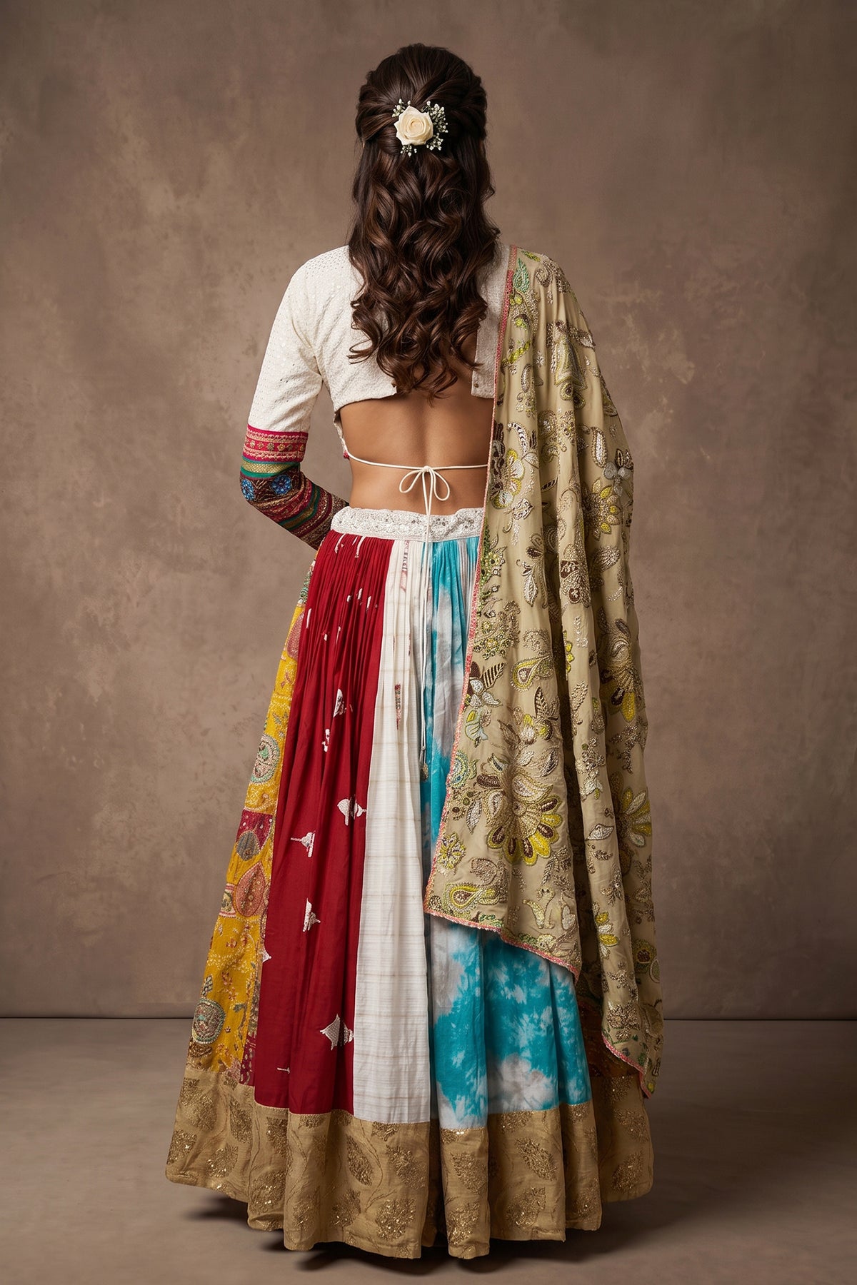 Patchwork Princess Lehenga Set