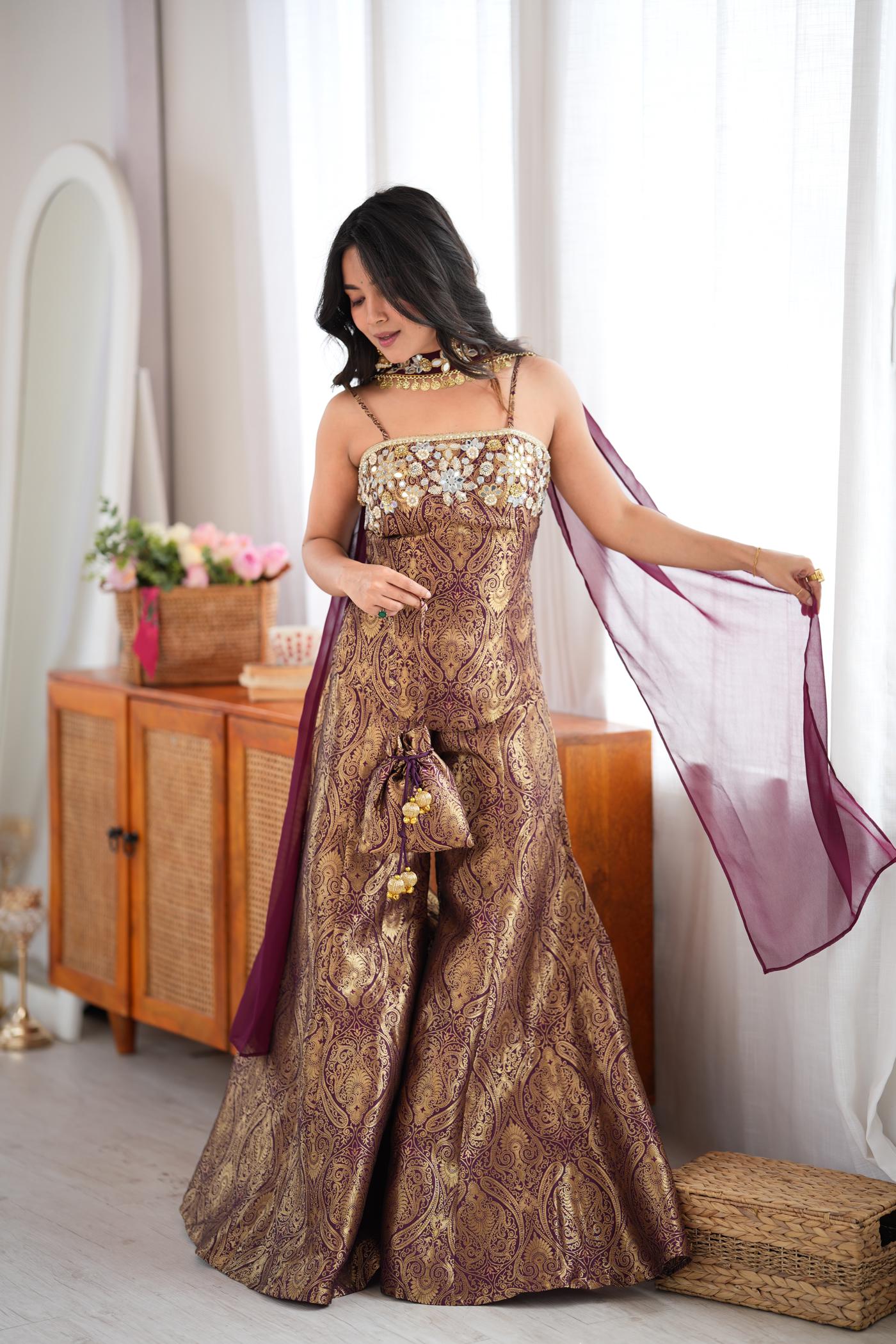 Shahi Swag Sharara Set