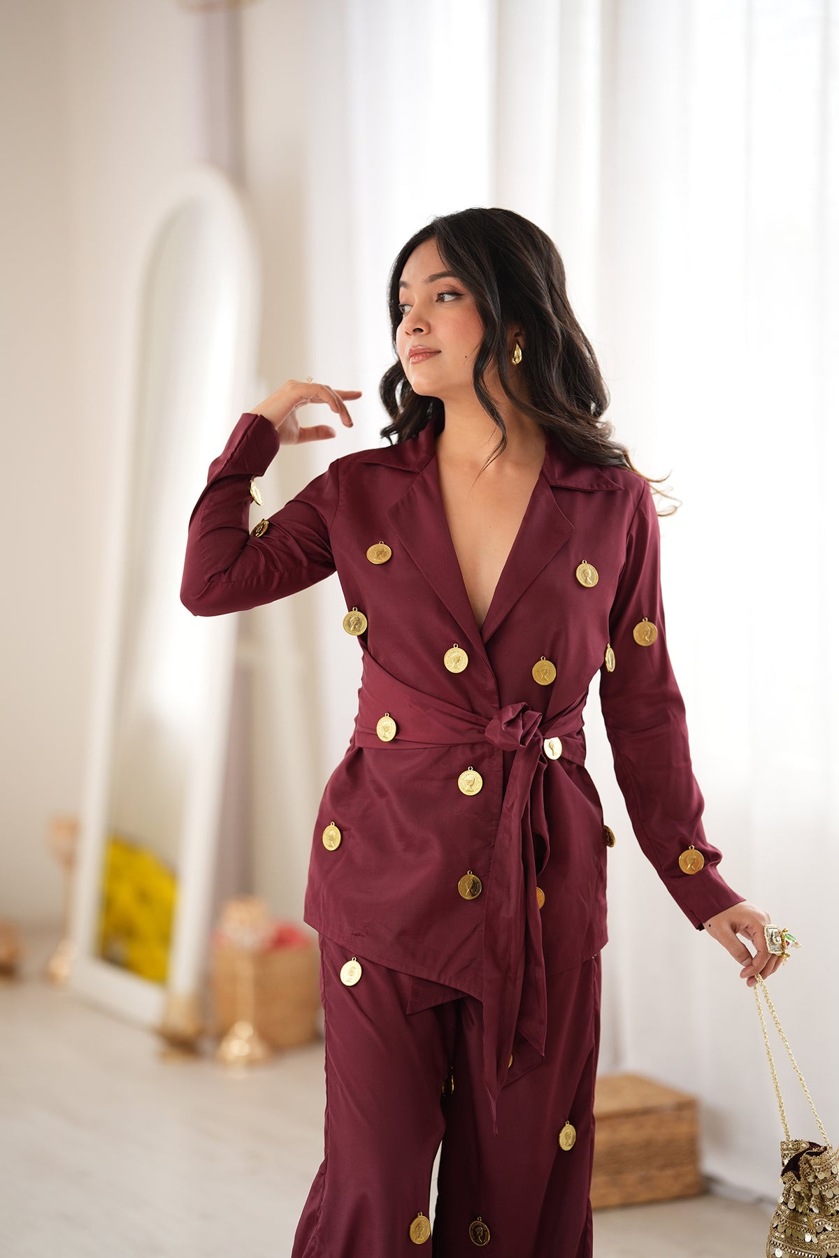 Sona Sikka Silk Set