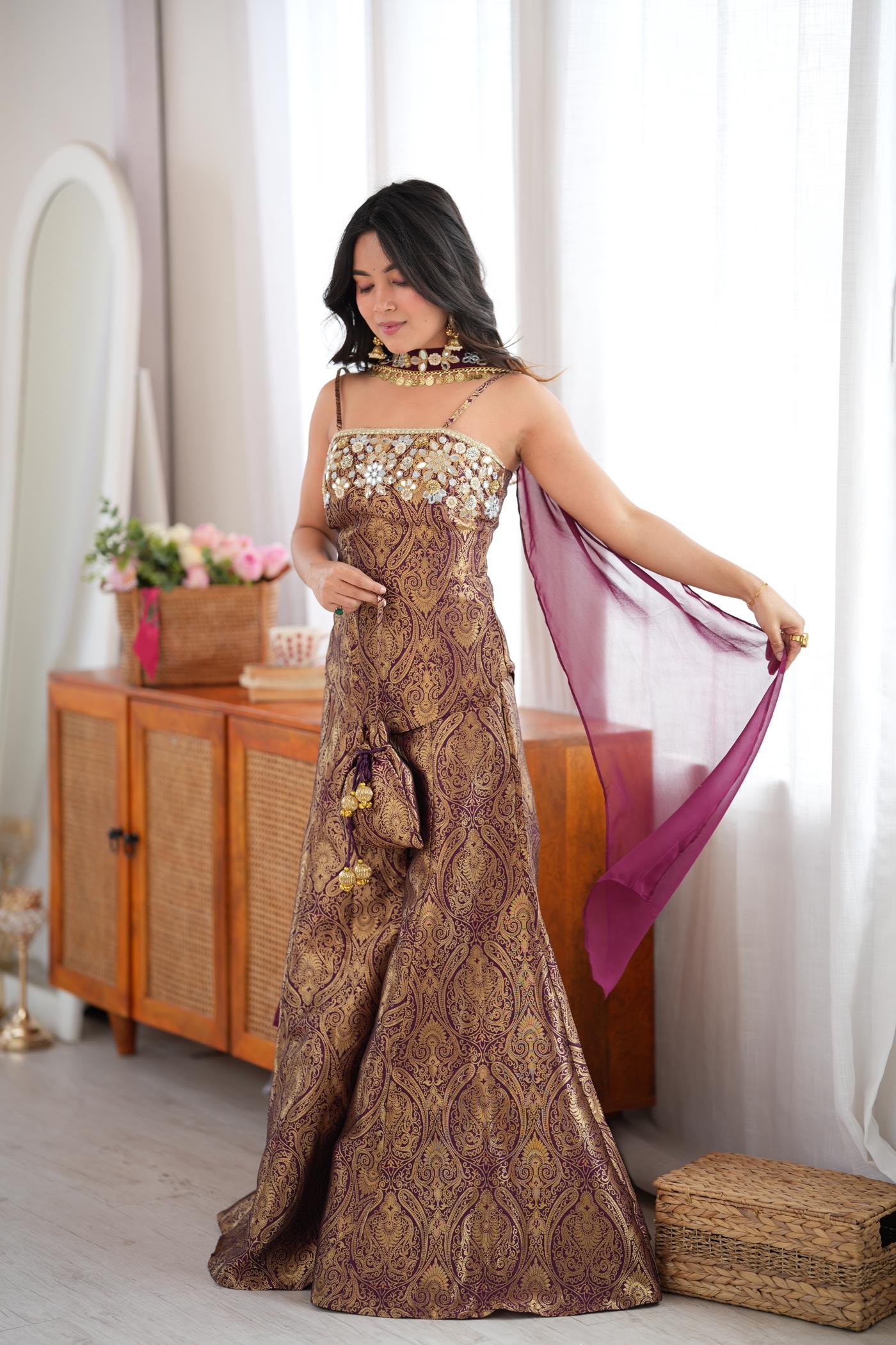 Shahi Swag Sharara Set