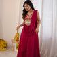 Rani Riot Georgette Lehenga Set