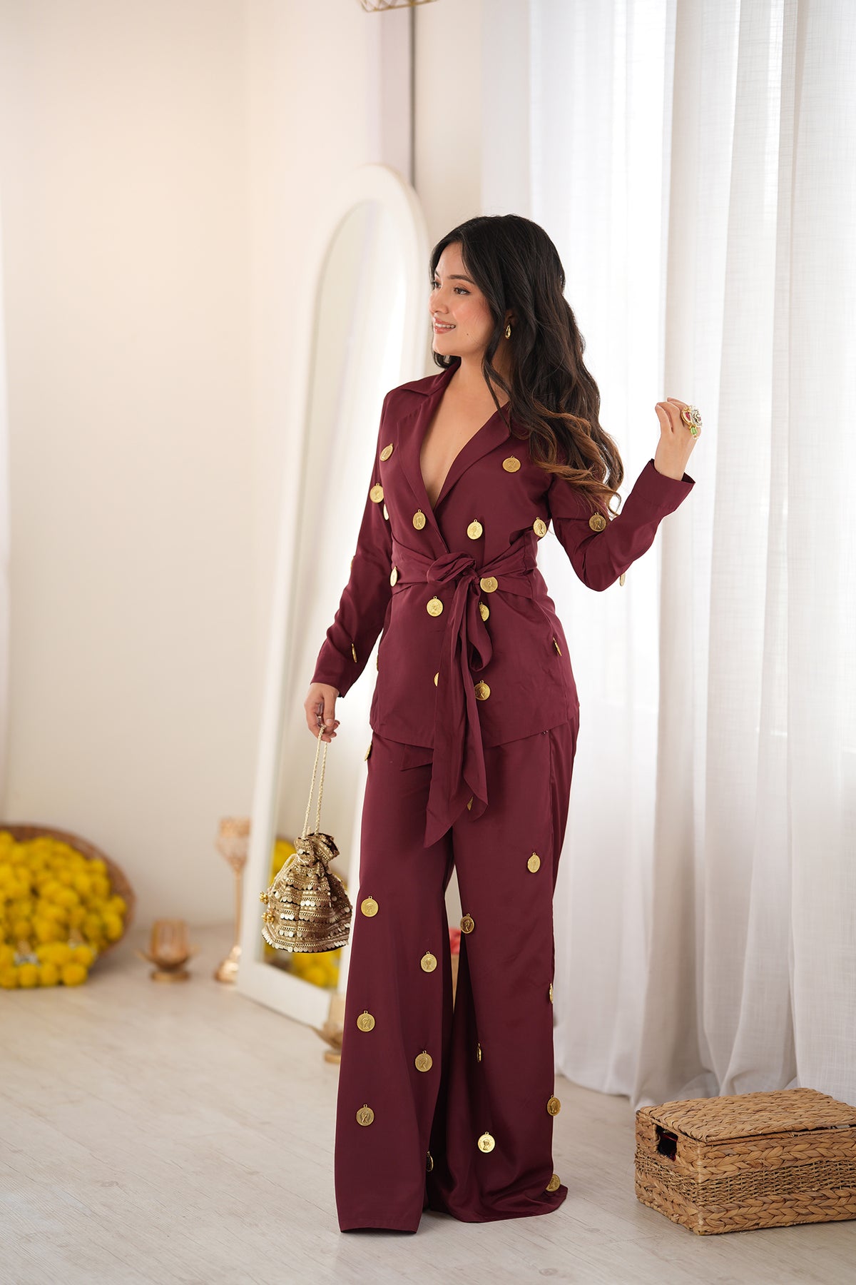 Sona Sikka Silk Set