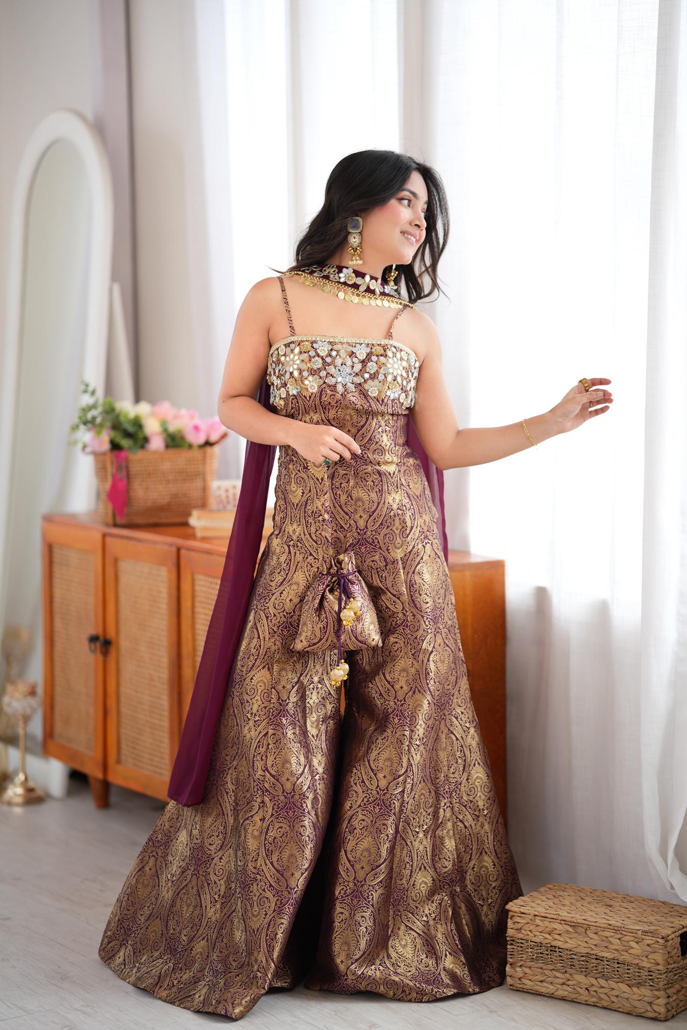 Shahi Swag Sharara Set
