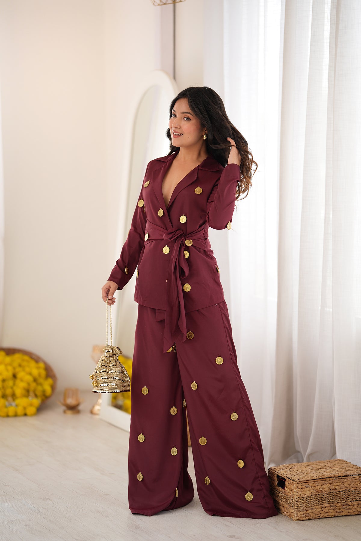 Sona Sikka Silk Set