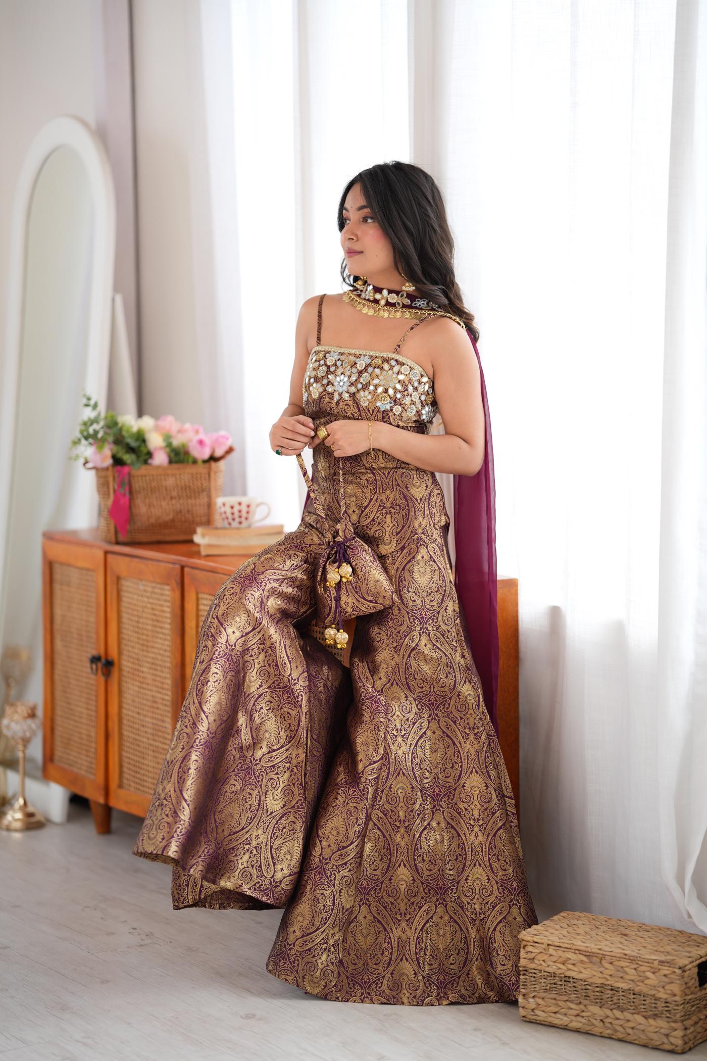 Shahi Swag Sharara Set