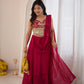 Rani Riot Georgette Lehenga Set