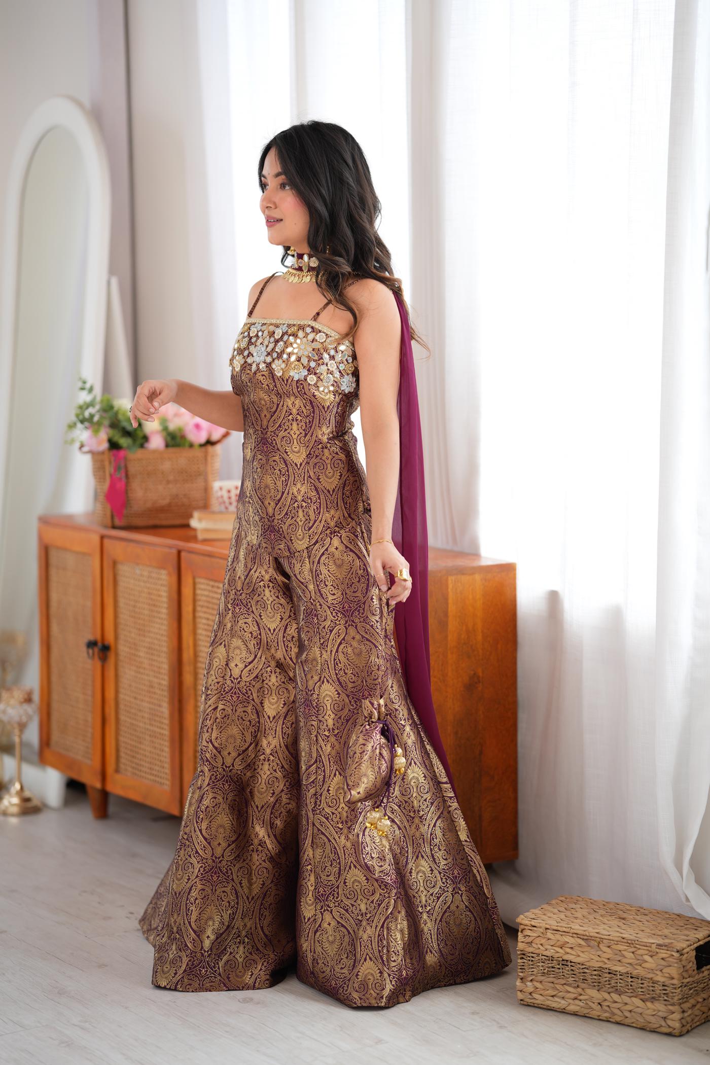 Shahi Swag Sharara Set