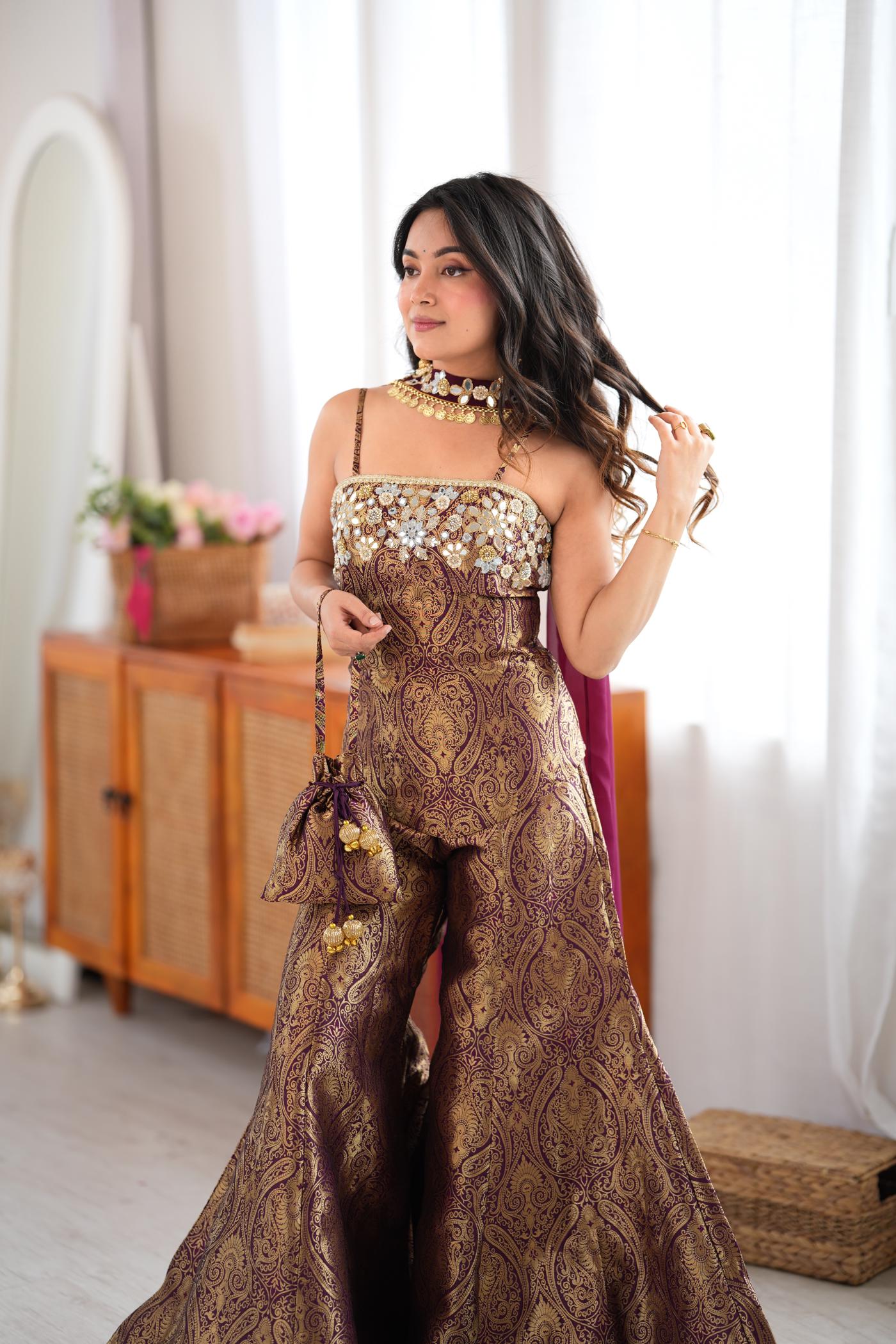 Shahi Swag Sharara Set