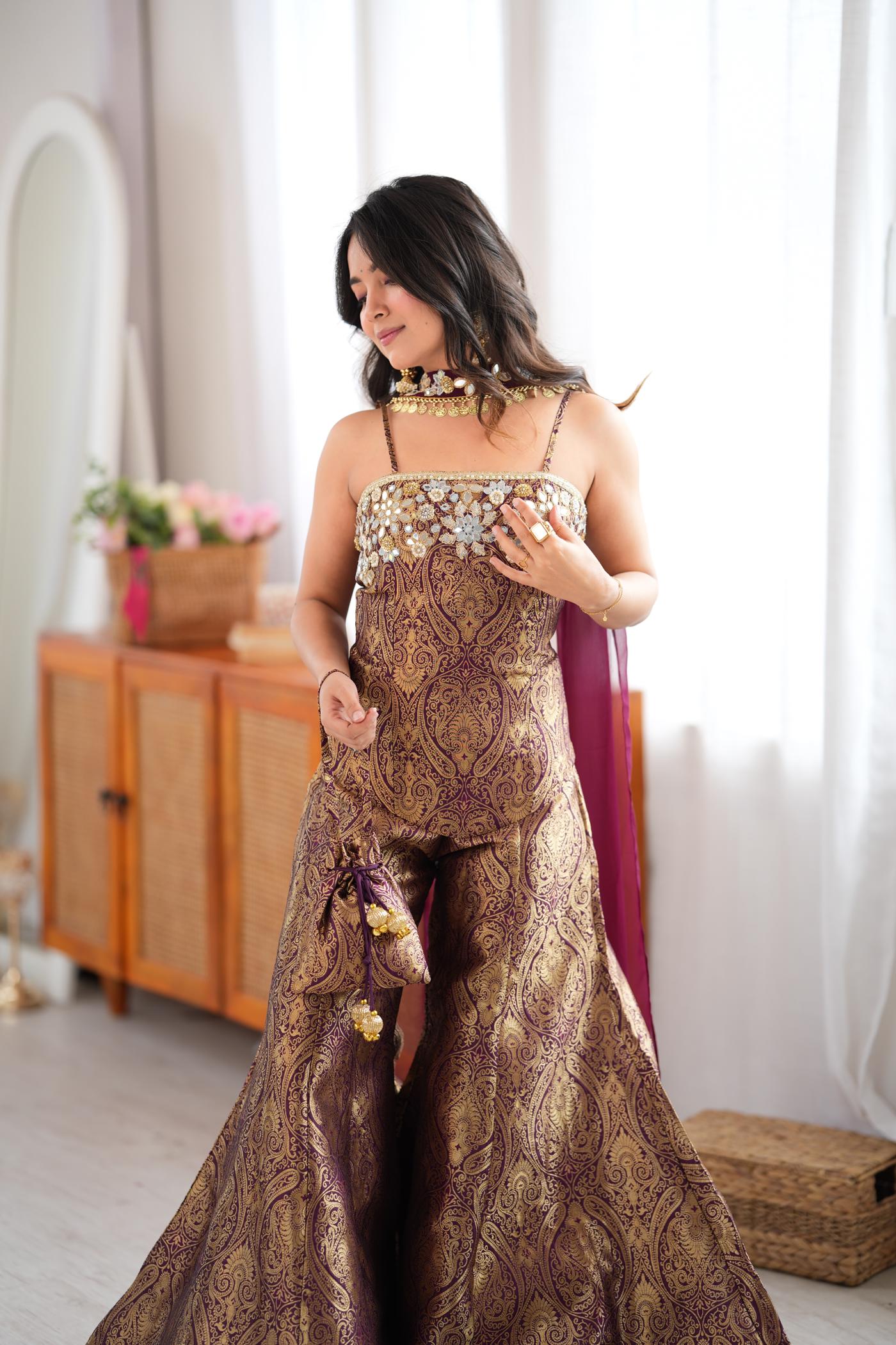 Shahi Swag Sharara Set