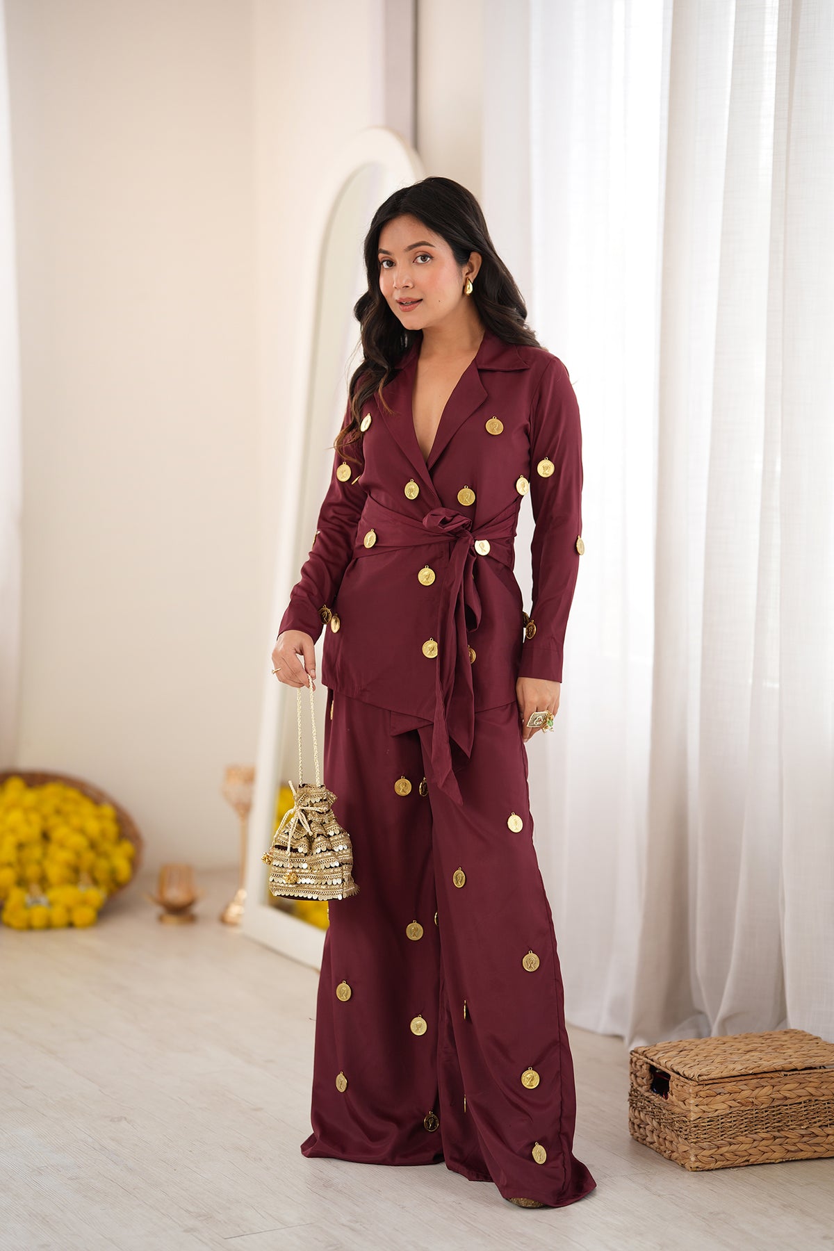 Sona Sikka Silk Set