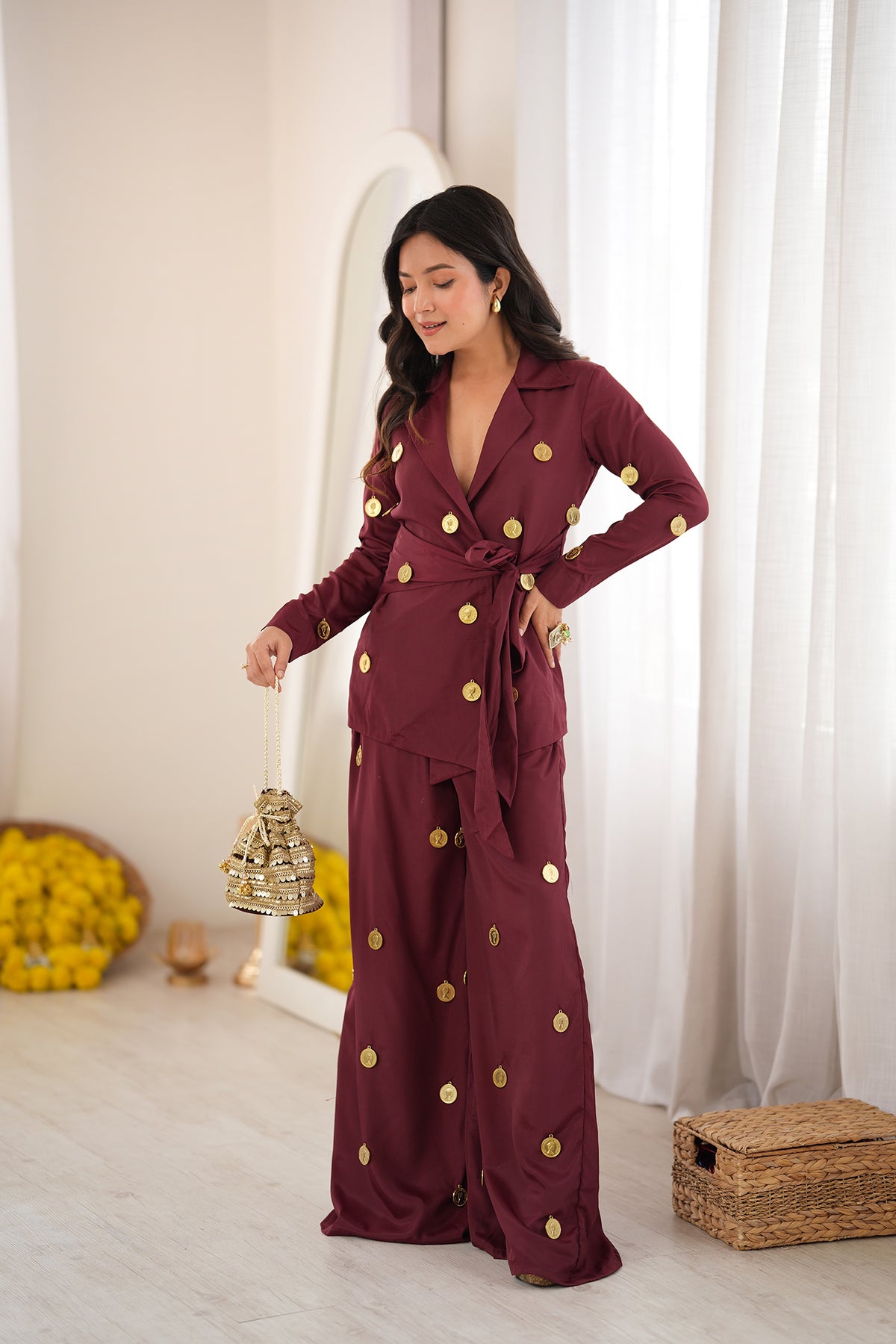 Sona Sikka Silk Set