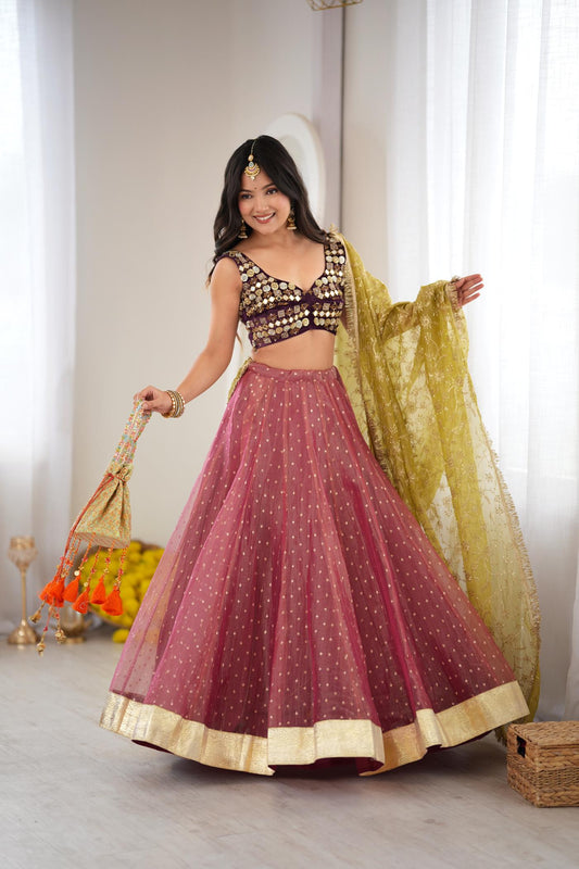 Angoori Gulnaar Lehenga Set